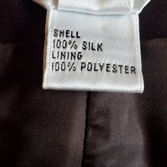 Vintage‎ Talbots 100% Silk Wide Leg Pants. - Picture 7 of 11